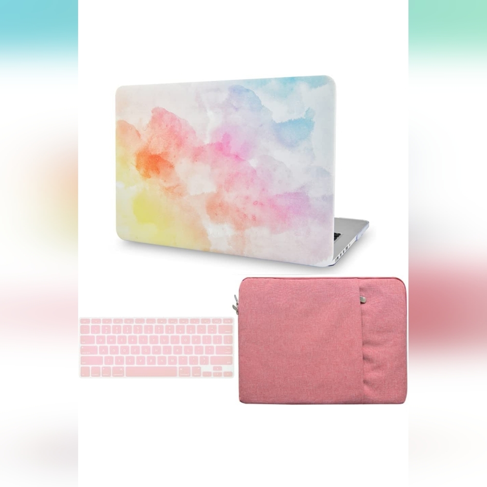 Apple Macbook 13 protective case and carrying case with Keyboard cover N…